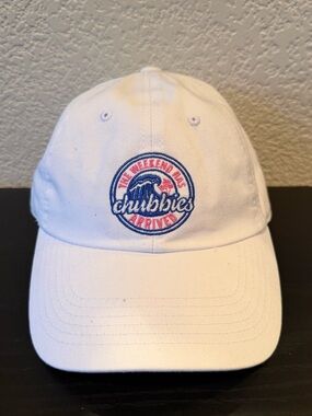 Chubbies White The Weekend Has Arrived Embroidered Baseball Cap